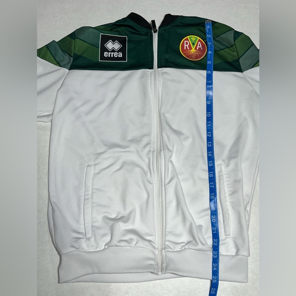 Errea soccer zippered sweat shirt size large